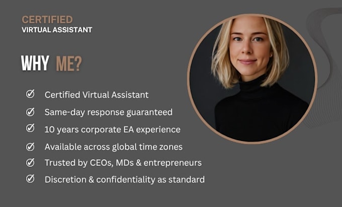 be your trusted virtual administrative assistant