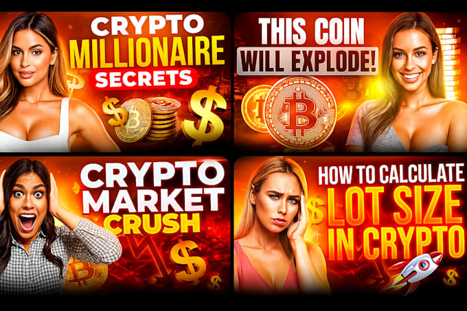 design eye catching canva youtube thumbnail templates