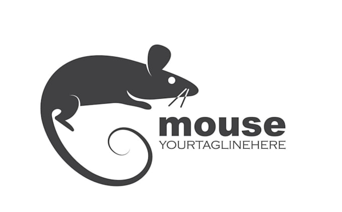 design unique rat logo with free source file