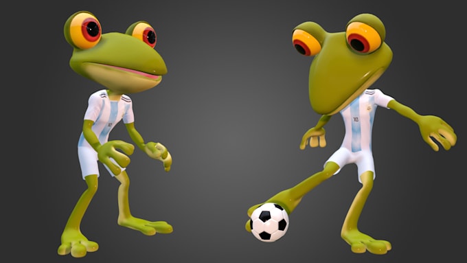 create 3d character modelling for animation videos