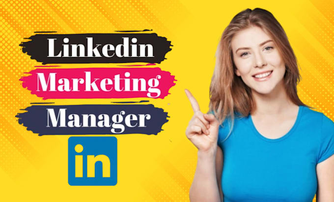 be your b2b linkedin sales and marketing manager