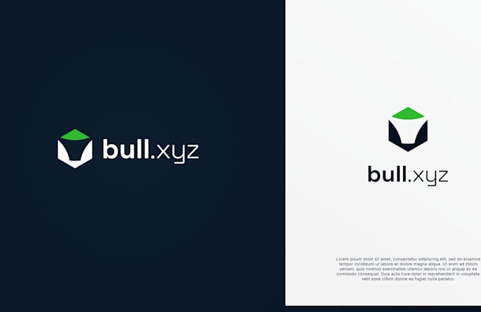 design a modern crypto, cybersecurity, and tech logo