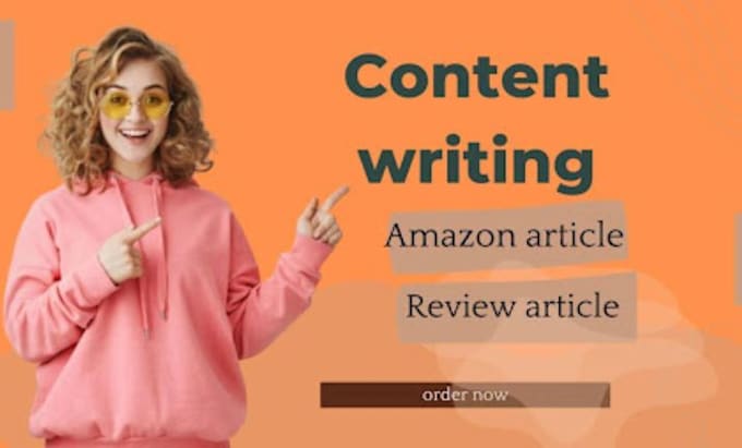 do engaging content writing on review and amazon affliate article
