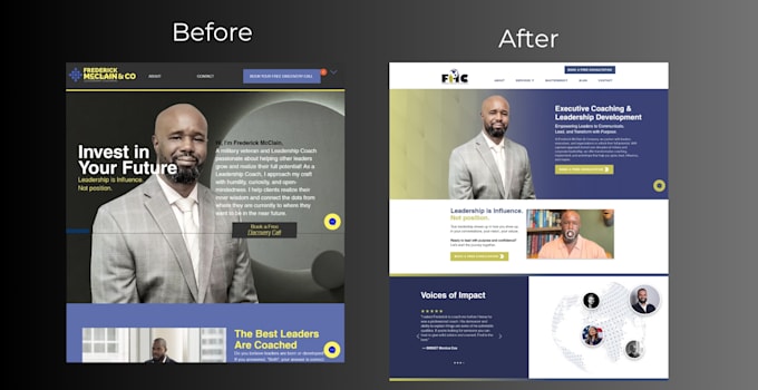 design and transfer wix studio website, wix website redesign, wix, wix studio