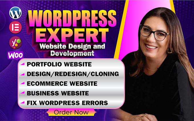 redesign, design, revamp, fix wordpress business website tailored to your needs