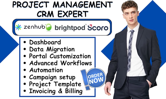setup zenhub marketing templates brightpod campaign automation scoro milestones