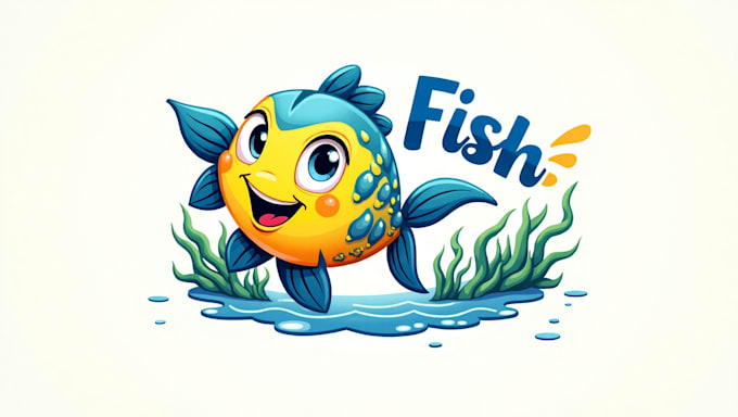 do fish mascot logo for your company