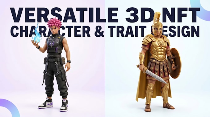 convert your nft collection into 3d characters for games