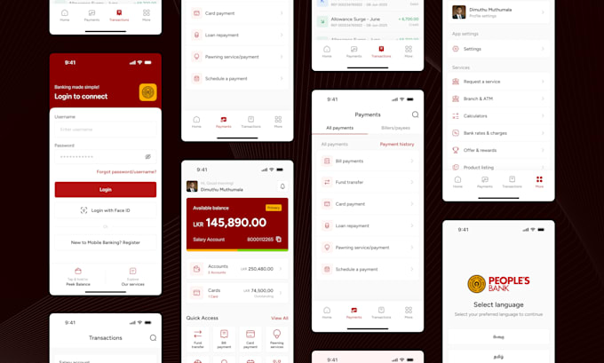 create stunning UI UX figma design for mobile app UI