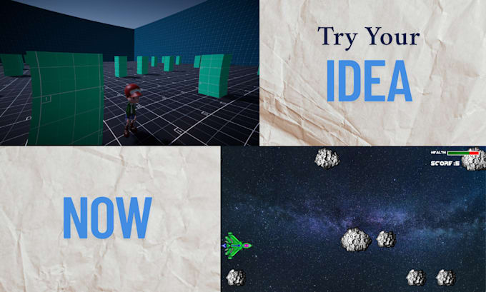 professionally develop unity 2d and 3d games for mobile, PC and webgl