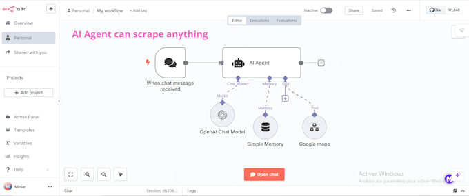 do ml,nlp,ai chatbots, agents with n8n rag, fine tune ,llm,langgraph