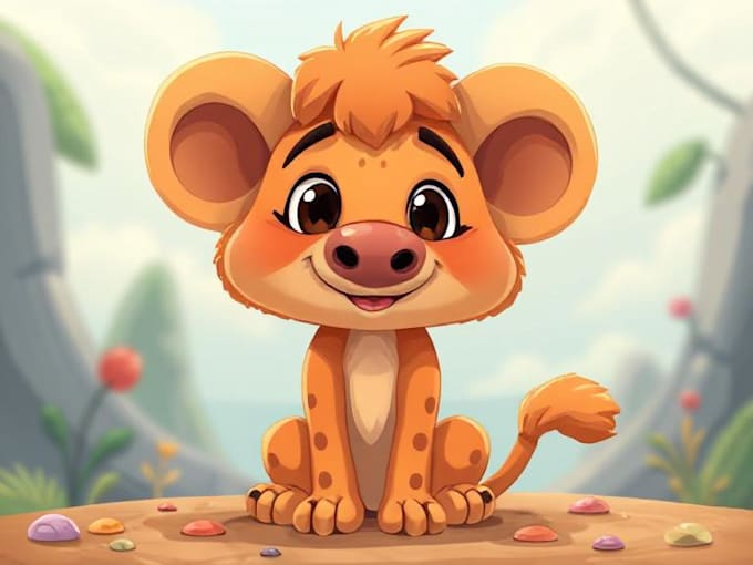 draw a cartoon animal for you