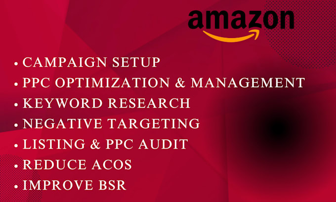 be your amazon PPC specialist, optimize PPC, and set up campaigns