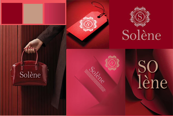 create a modern luxury business logo design and brand identity