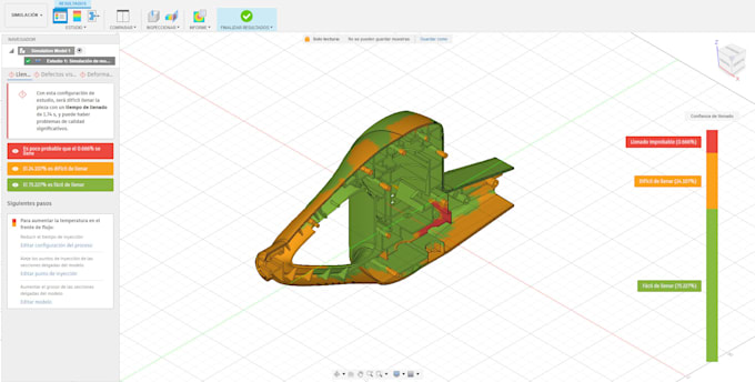 deliver stress report, calculations and simulation