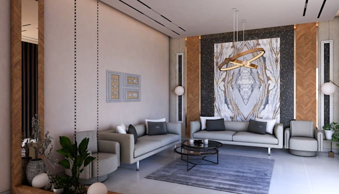create a living room design in sketchup