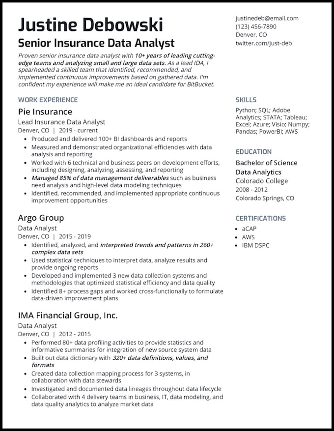 design professional, ats optimized resume for any role