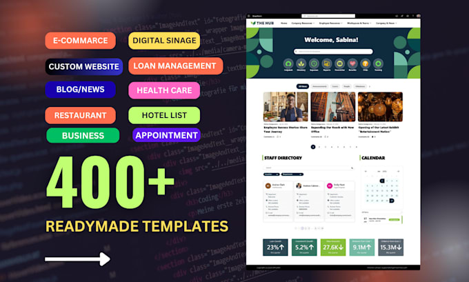 build or rebuild your website from scratch as a fullstack web developer