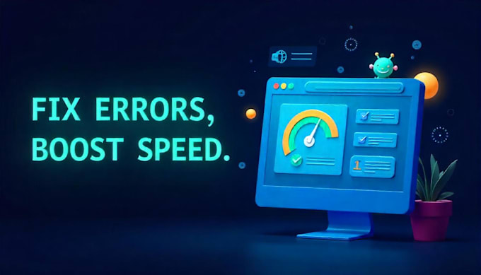 do technical SEO schema markup and speed optimization for any website