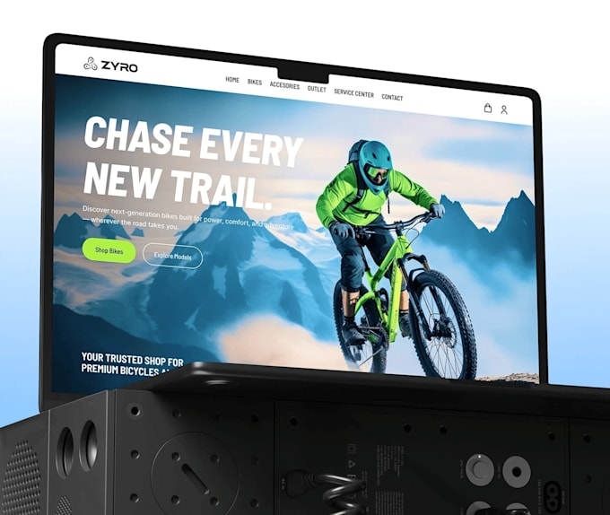 design a modern framer website or startup landing page