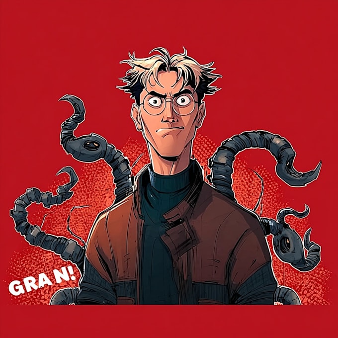 do a charcter of comic or design your comic character