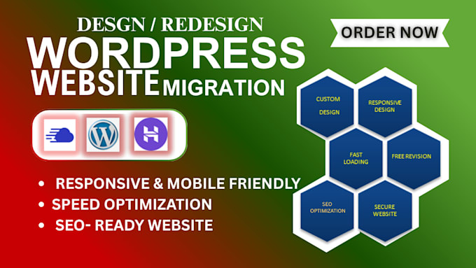 setup, migrate and optimize your wordpress website to cloudways or hostinger