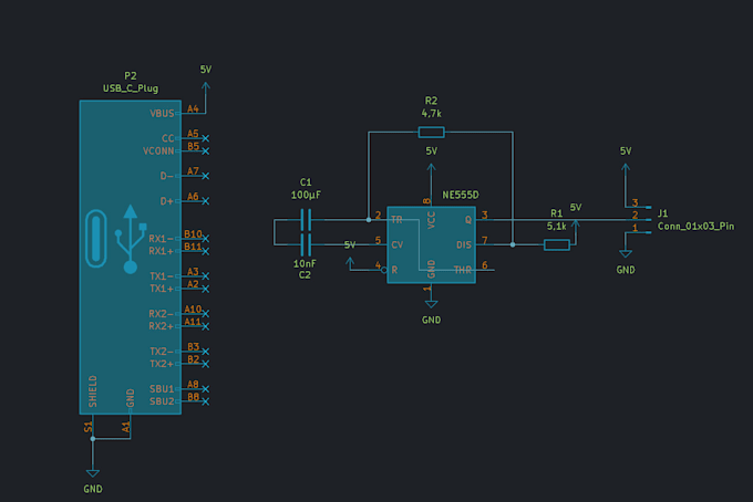 develop electronic schematics pcbs