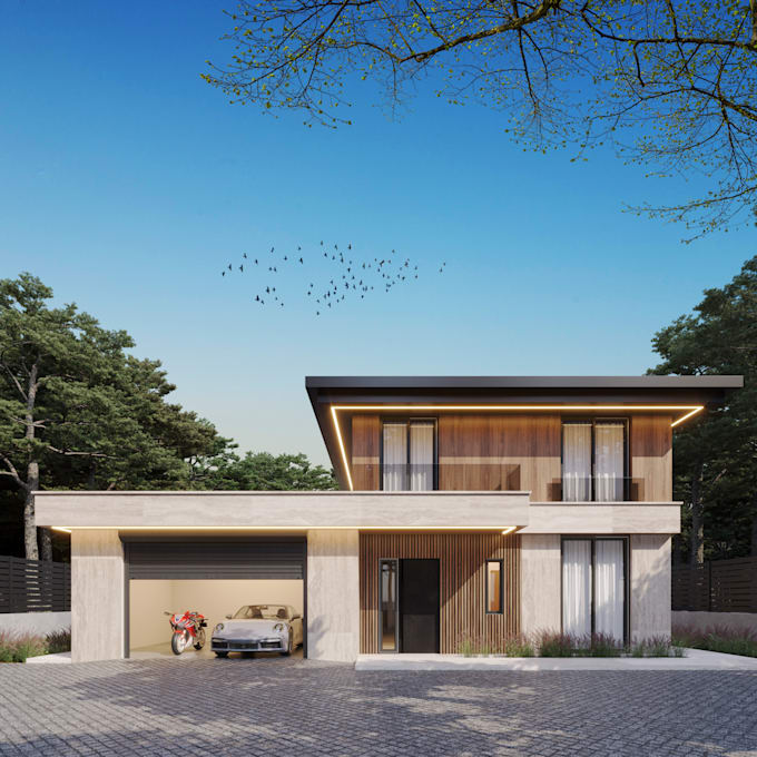 create stunning villa outdoor and landscape designs