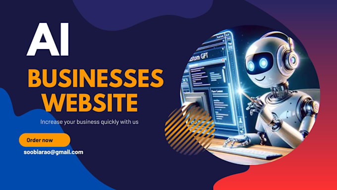 ai powered website for your business or startup