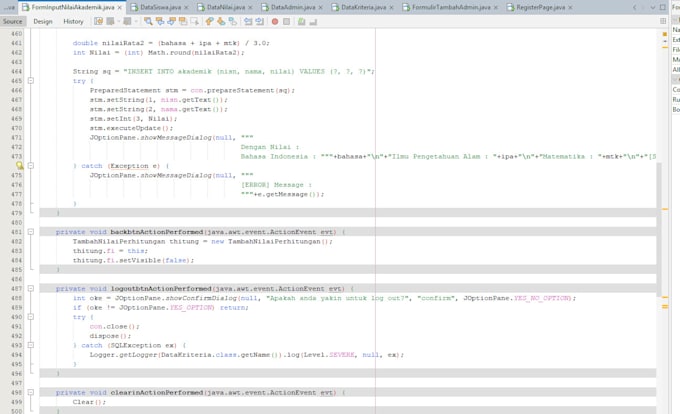 do customizing desktop applications using java netbeans