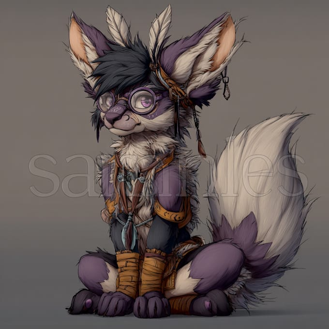 custom furry art for your characters