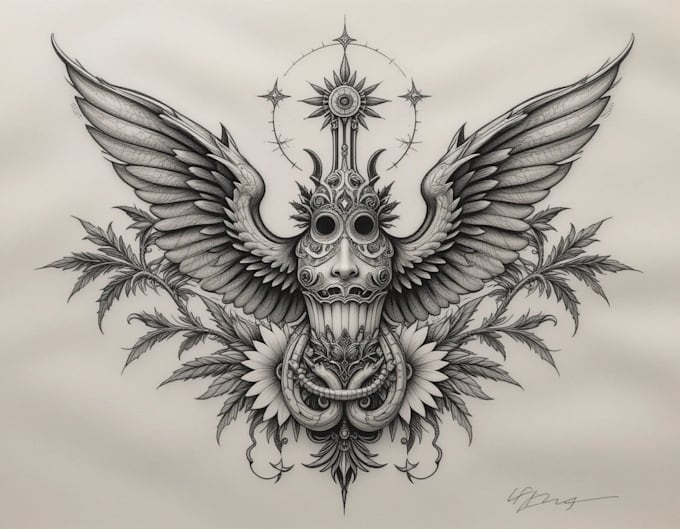 create an amazing custom tattoo design for you