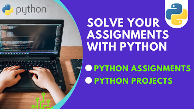 do python programing projects,tasks and software developing