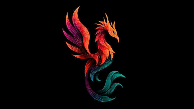 design modern christian fantasy logo