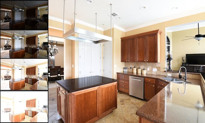 do hdr real estate photo editing professionally