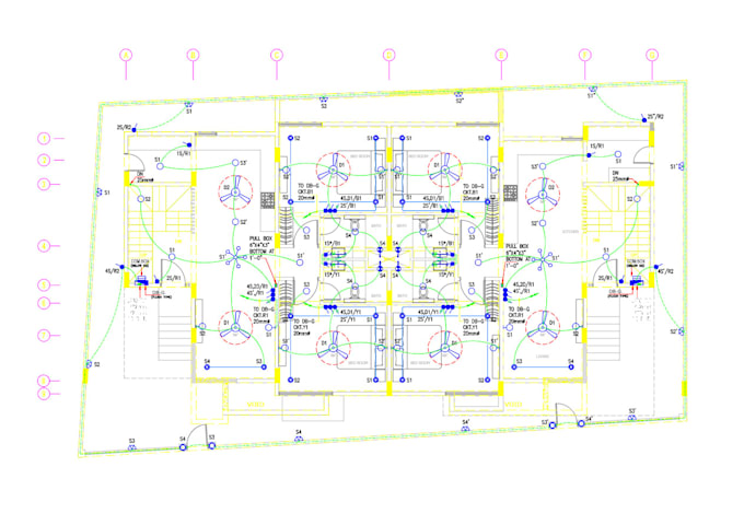 do architectural and electrical layouts using autocad 2d