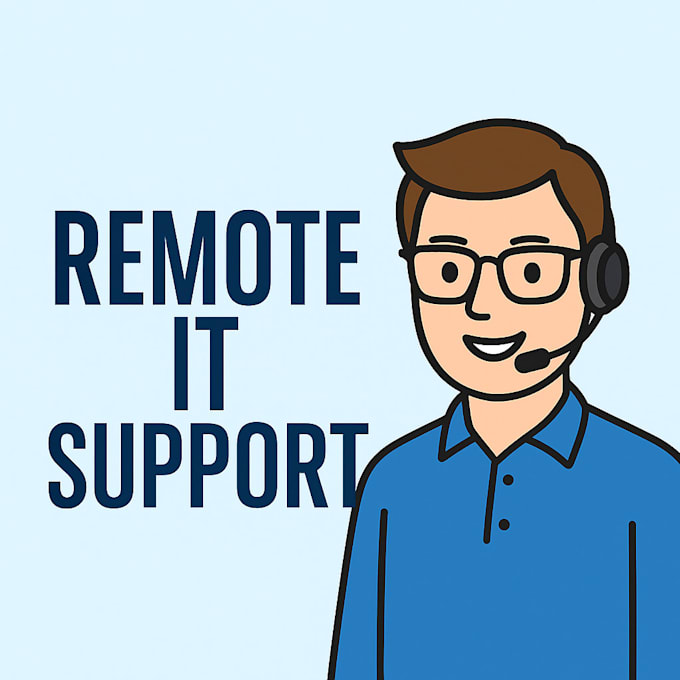 be your remote IT support engineer for windows, networks and servers
