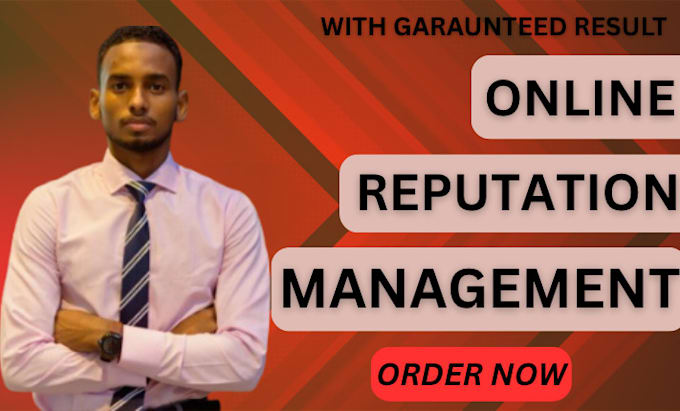 online reputation management ORM, PR to suppress negative links and reverse seo