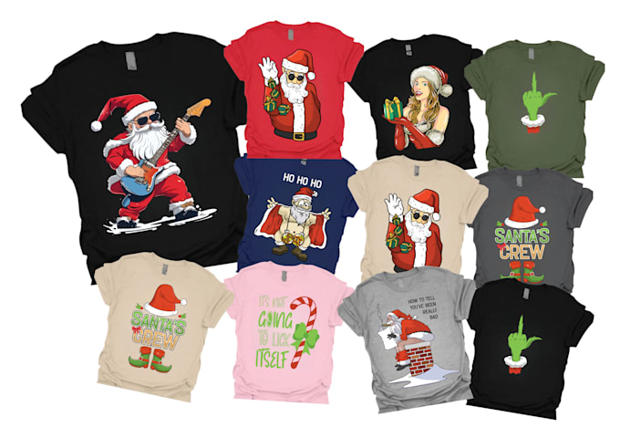 create illustrated t shirt designs and custom merch graphics