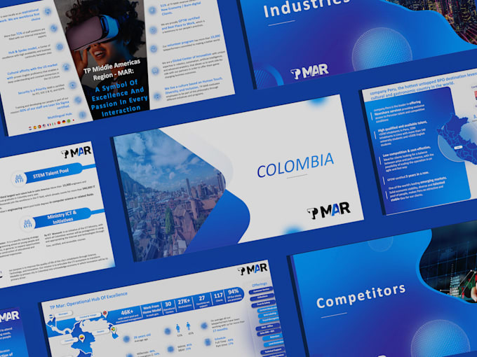 create modern, branded presentations for your company