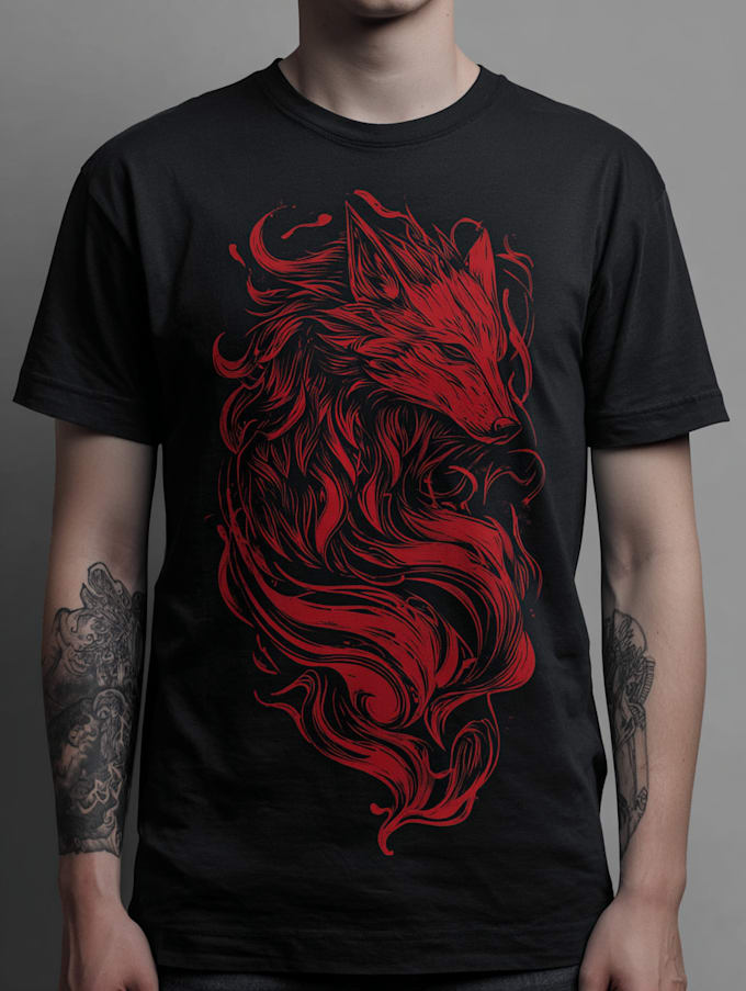 create a tshirt design vintage streetwear design