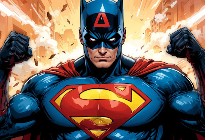 create your fantasy science fiction superhero character