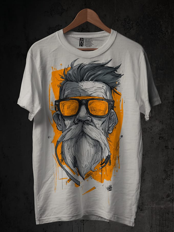 typography and t shirt design