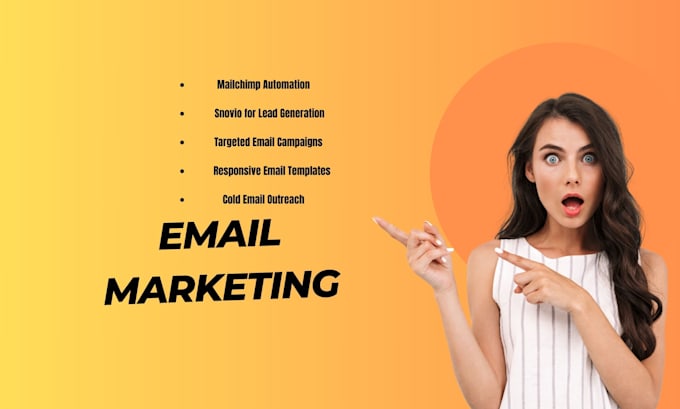 create custom mailchimp flows and cold email campaign
