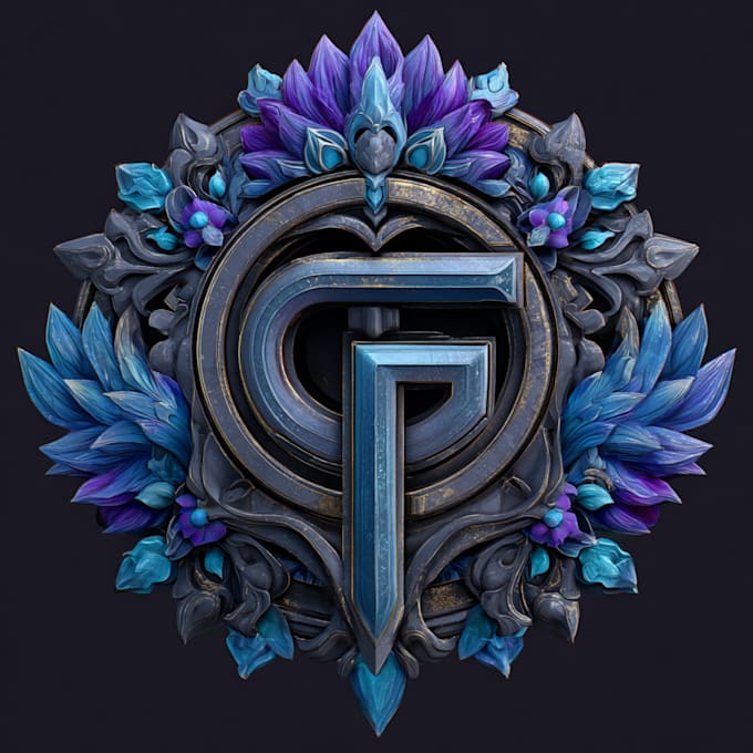 make a custom dnd, fantasy, sci fi, rpg animated game logo