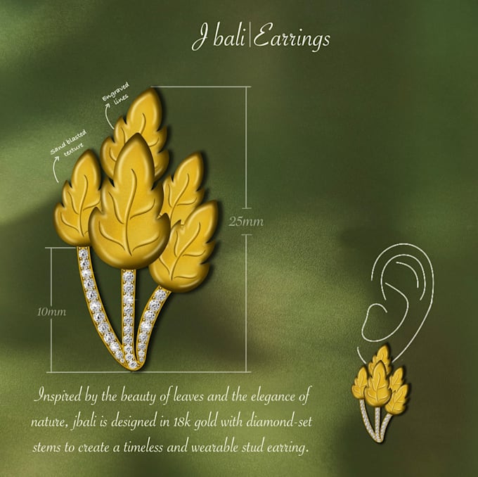 create professional jewellery sketches in procreate