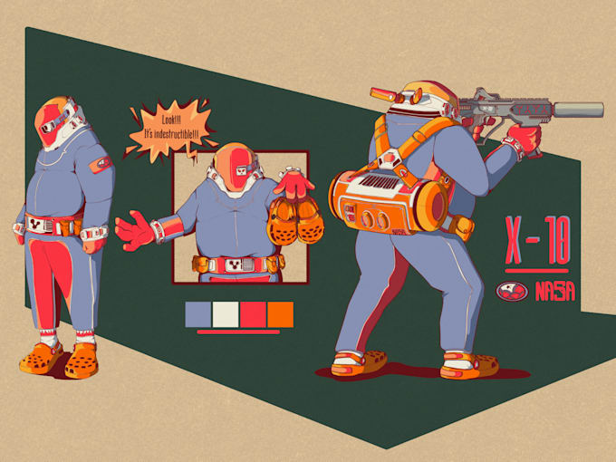 do character designs of your oc