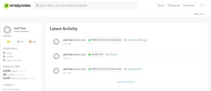 submit up to 5 coupon codes to 30 deal sites