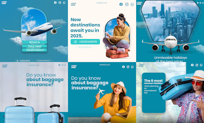 create editable canva templates and instagram post design for an attractive feed