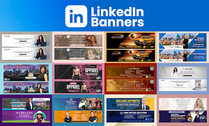 design professional instagram posts and linkedin banner